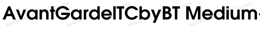 AvantGardelTCbyBT Medium字体转换